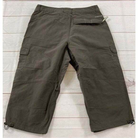 Columbia Womens Titanium Hiking Outdoor Cargo Crop Pants Size 10 - Picture 3 of 11